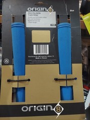 Origin8 Durable Bicycle Track Grips 175mm – Blue