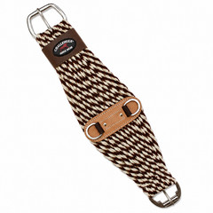 Horse Western 27 Strand Double Weave Two-Tone Mohair Blend Roper Cinch 97RT05