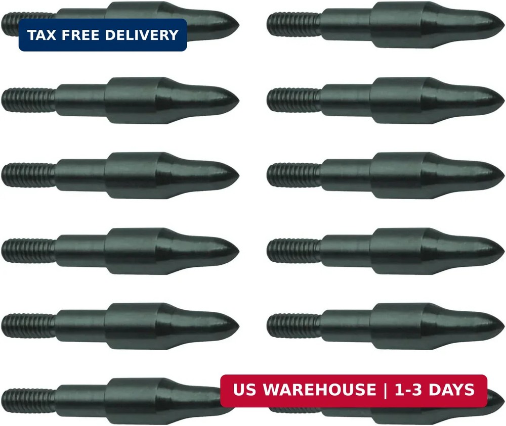 New Archery Products 3D Point Durable Steel Easy to Install Screw-in Archery Pra