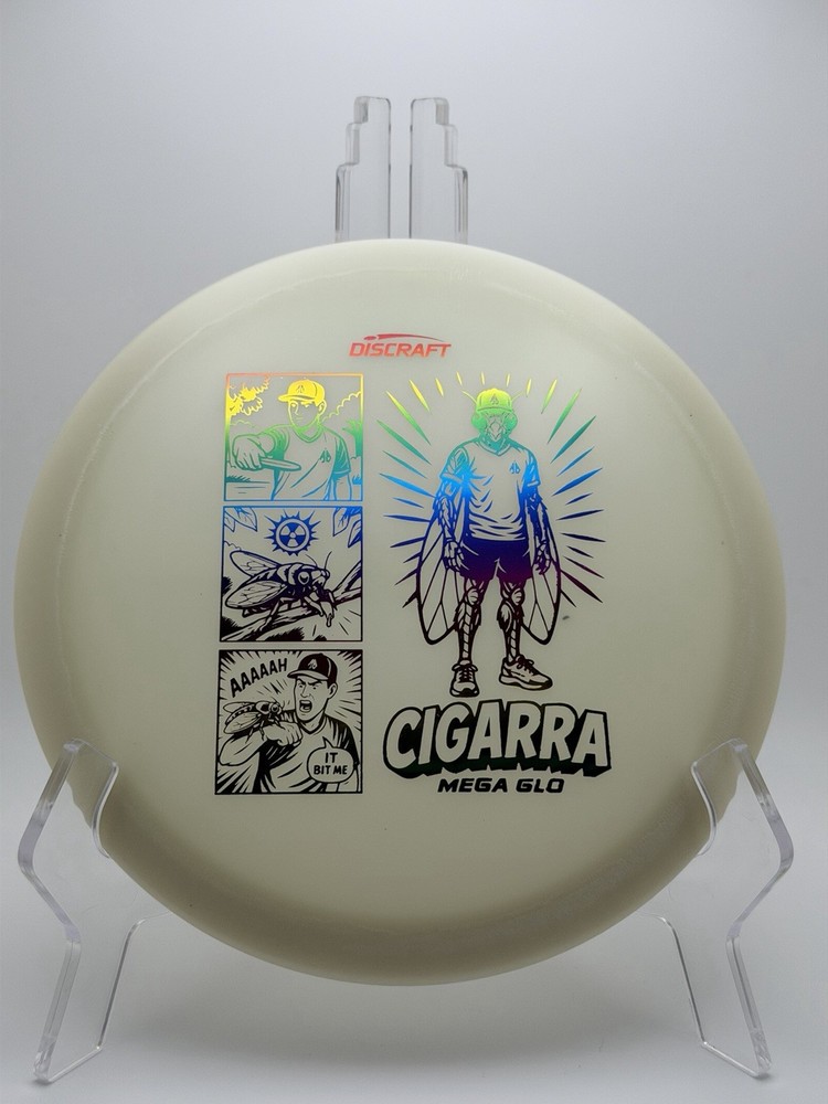 Discraft MEGA GLO Cigarra Anthony Barela Limited Edition 176g – Rare – 176g