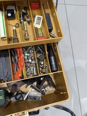 Broadhead Archery Arrowhead Blades LOT Adapters Tackle Box