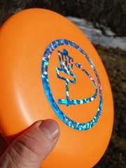 Discraft CT Challenger Paul Uliberri Tour Series Orange w/Blue Foil 173.7g