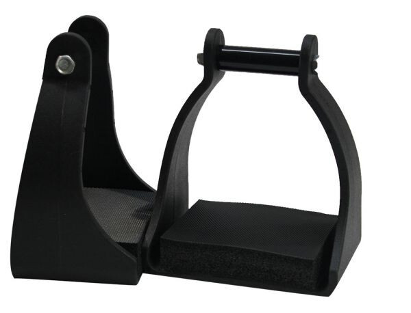 Molded Plastic Endurance Stirrups w/ Rubber Tread