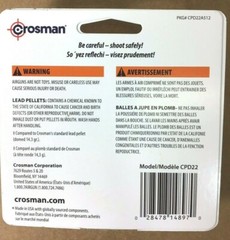 Crosman Premier Copper Magnum Domed PELLETS .22 CAL. TINS OF 150 – C17