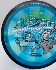 Axiom MVP Proton Trail RARE Webbed-Swirly Plasma FX Halloween Special Disc Golf