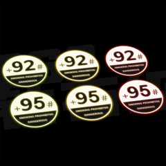 Cartoon Reflective Sticker No.92/95 Fuel Tank Cover Car Sticker Decorative Strip