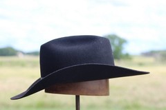 American Hat Co 7 1/2 Maxifelt. Extra Long Oval. 4” Brim.