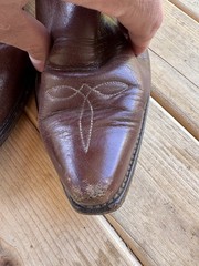 1960s Vintage Acme Comblast Cowboy Boots Double eagle inlay woman’s 9