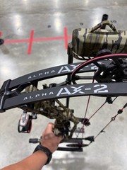 Used right hand Hoyt AX-2 29 60-70lbs Bottomland custom bow LOADED