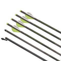 20″ 6/12pcs Crossbow Bolts Arrow Broadheads Archery Target Hunting Shooting