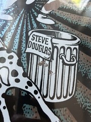 Chums Steve Douglas New Deal Shaped Skateboard Deck B Stock Error 9.5 x 31.9