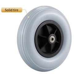 Pair of 8″ x 2″ (200×50) Caster Wheels for Electric/Power Wheelchair – 8 inch…