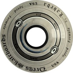 DREGS Longboard Wheels 66MM 81A Clear RACE DOWNHILL SLIDE FORMULA – USA MADE