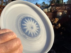 1981 Smithsonian Festival HDX 40 Mold Disc Golf Frisbee Wham-O Whamo (1 of 100)