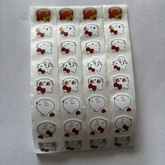 32pcs Mini Cartoon Cat Stickers Cute Deco Decals (0.5″ x 0.5″)