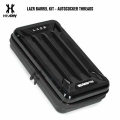 HK Army LAZR Paintball Barrel Kit – Autococker – Polish Black / Black Inserts