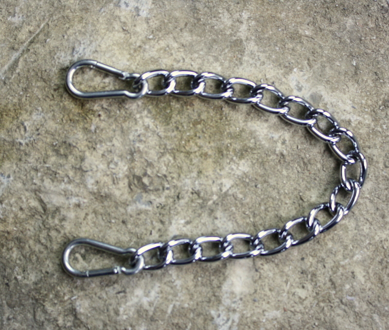NEW Spring Curb Chain for Gag, Hackamore or Western Training Bits. Quality Tack