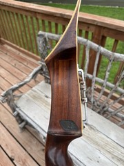 Vintage Ben Pearson Colt 707 Recurve Archery Bow AMO 62” 35# Right Handed