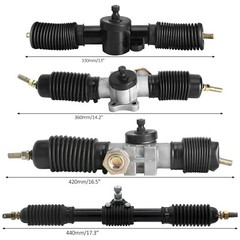 13»/14»/16.5‘’/17‘’ Power Steering Gear Shaft Rack Pinion GoKart Golf Cart UTV
