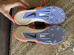 Nike PV Elite Pole Vault Track & Field Spikes AA1204-800 Orange Men’s Size 8.5