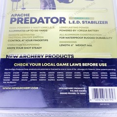 NAP Apache Predator Hog Hunting Stabilizer Green LED Light with Pressure Switch
