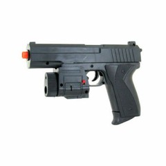 UKARMS M555AF Airsoft Pistol Handgun 6mm BB Gun w/ Flashlight & Laser