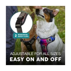 Embark Adventure No Pull Dog Harness, Reflective Trim No Pull H… FAST USA SHIP