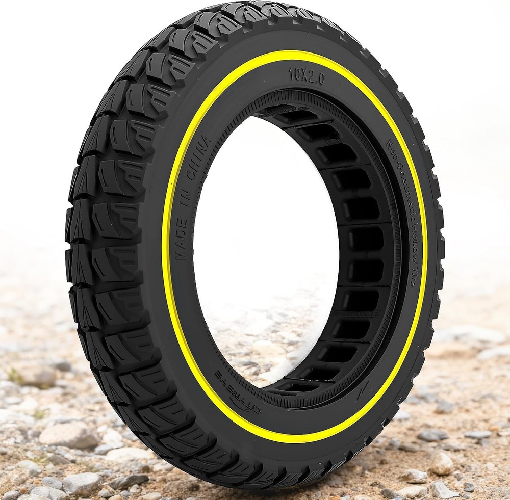 Universal Fit 10×2 Solid Scooter Tires – Effortless Installation and Maintenance