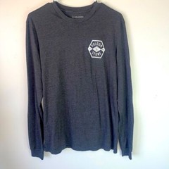 Volcom Stone Long Sleeve T-Shirt Graphic Logo Skateboard Surf Casual Wear