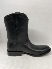 Thursday Boot Company Men’s Frontier Cowboy Black Leather Boots, Size 8.5