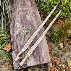 60″ 62″ 64″ Takedown Longbow Set 20-50lbs Traditional Bow Archery Hunting Target