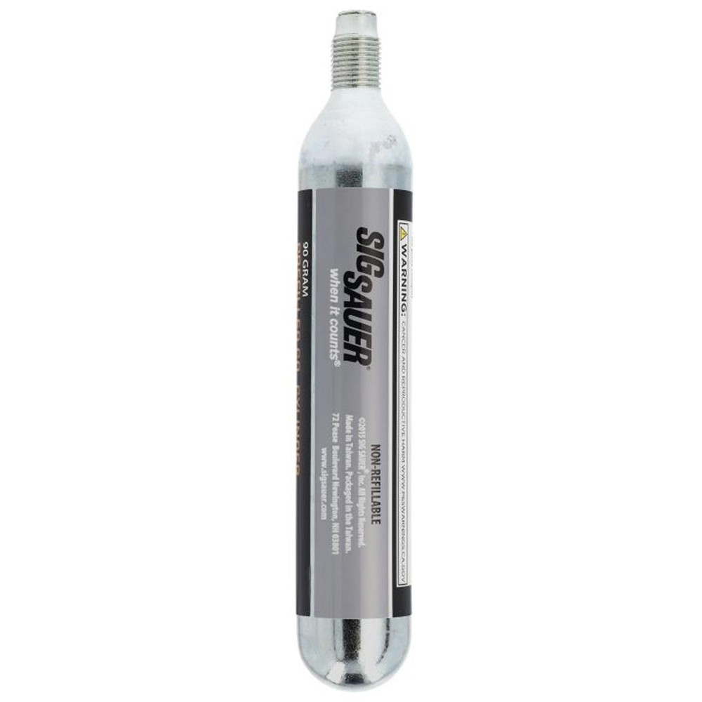 Sig Sauer 90 Gram CO2 Cartridges Prefilled Air Gun CO2 Cylinders – 2 Count