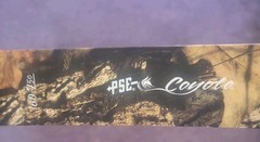 PSE Archery Coyote Takedown Recurve Bow AMO 60” 50# Right Handed