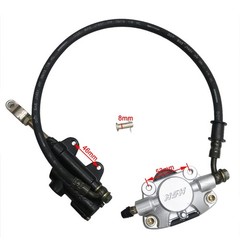 Hydraulic Rear Disc Brake Caliper System / Pads For Quad Dirt Bike 110cc 150 250