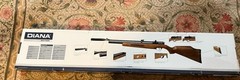 Diana Stormrider .22 Caliber 950 FPS Wood Stock Air Rifle Kit. New & Barrel Band