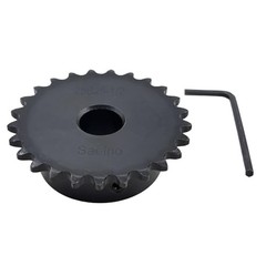 #25 Roller Chain Sprocket Type B 12.7mm Bore 25 Tooth, Hardened Antirust 1045