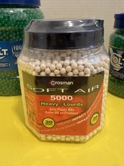Lot of 3 New Colt + Crosman Airsoft BB Containers 20,000 Rounds Total