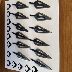 Blue Bear Razor Head Broadhead Lot of 12