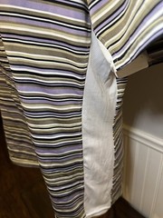 Kerrits Breeze Ice Fil Short Sleeve Shirt Stripped Women Size Large