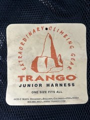 TRANGO APACHE Kids Junior Type B Climbing Full Body Harness 132 lbs max