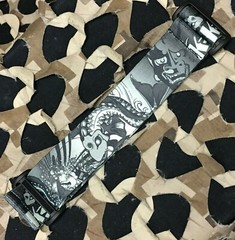 NEW KM Paintball Universal JT Goggle Strap – 09 Koi Black
