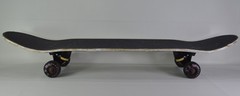 Rare Vintage Zero Skateboard Slashed Bold Goth Alternative Misled Youth HTF