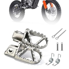 Aluminum Dirt Bike Foot Pegs for EBOX 1.0/2.0/3.0, EBOX V2/3, and Dragster