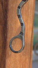 Vintage Vaudry Edge Engraved Western Curb Bit Sweet Iron Mouth Nickel Silver