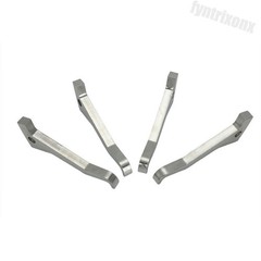 7/16″ For Modern Compound Bows Bow Press Steel Fingers Raw Laser Kit Set of 4