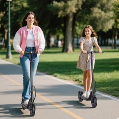 Sigravy B2 Electric Scooter 350W 19MPH APP Folding Lightweight Solid Tire Teens
