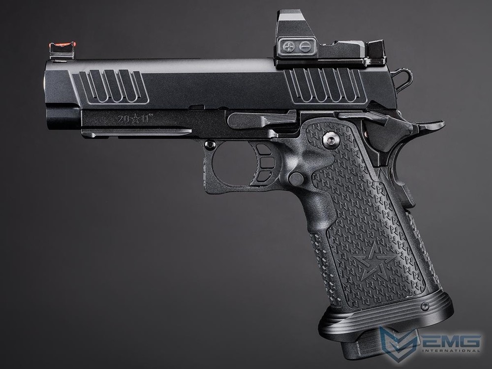 EMG Helios x Staccato P 2011 Gas Blowback Airsoft Pistol (Model: VIP Grip / CNC