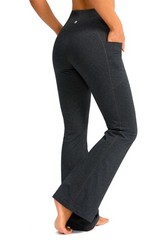 G Gradual Womens Flare Leggings Crossover Yoga Pants 29/30.5/32 High Waist Bell
