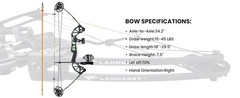 Bowfishing Bow Kit with 3 Arrows 15-45 LBS,Fishing Reel for Fishing, Hunt＆Shoot