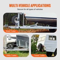 Spare Tire Carrier 160lb Trailer RV Mount Bracket Bolt Pattern Wheel Holder